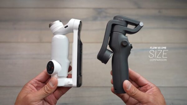 DJI Osm Mobile 6 vs Insta360 Flow: Thiết kế & Khả năng di động