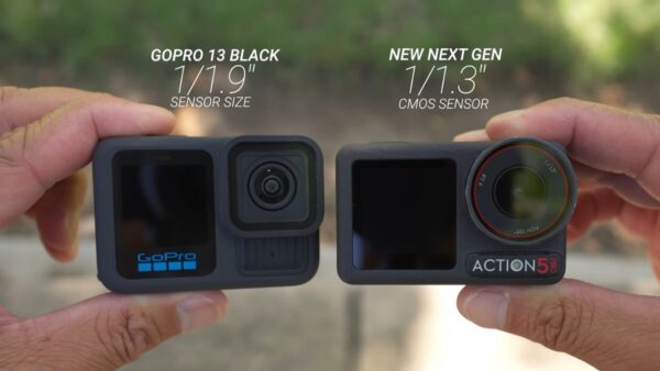 DJI Osmo Action 5 Pro vs Gopro Hero 13: Cảm biến và độ phân giải 1